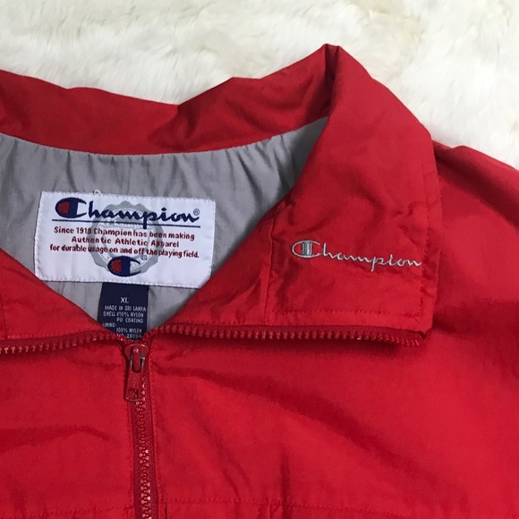 Vintage 90s CHAMPION Jacket Zip Down Windbreaker